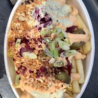 Roots Signature Loaded Fries  at Roots in Aberdeen