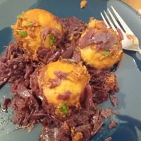 Dumplings at Forky's in Vienna