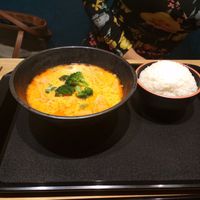 Curry and rice at Forky's in Vienna