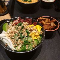Quinoa bowl + tempeh at Forky's in Vienna