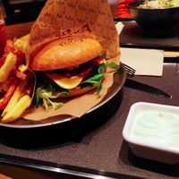 French Burger at Forky's in Vienna