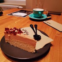 Cheesecake at Forky's in Vienna