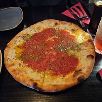 Tomato garlic bread at Giannis in Scarborough