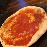 Tomatoe garlic bread  at Giannis in Scarborough