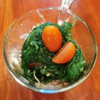 seaweed salad at Yukiya Sushi in Harrison Hot Springs