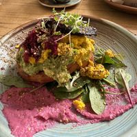 Tofu Scramble  at Beach House Cafe in Kaikoura