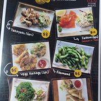 Menu at Moon Sushi & Eatery in Auckland