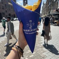  at Manneken Pis in Amsterdam
