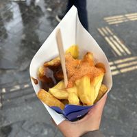   at Manneken Pis in Amsterdam