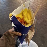   at Manneken Pis in Amsterdam