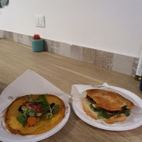 Farinata und Foccacia at Anciua in Porto Venere