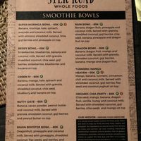 Smoothie Bowls at Silk Road Whole Foods in Tibubeneng