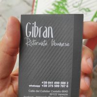 Contacts at Gibran in Venice