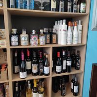 Some vegan wines at Larpeiría in Santiago De Compostela