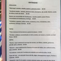 *vegan at El Jaleo in Chefchaouen