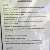 *vegan (be aware El jaleo-pumpkin contains honey) at El Jaleo in Chefchaouen