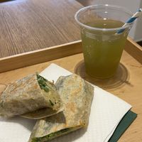 Immuno boost and Oriental Hummus  at Oaza Joyful Kitchen in Zagreb