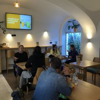 inside  at Oaza Joyful Kitchen in Zagreb