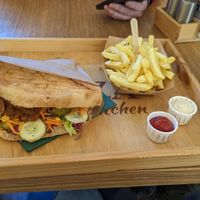 Kebab meal deal at Oaza Joyful Kitchen in Zagreb