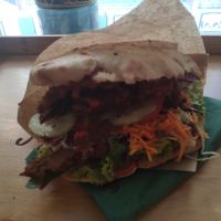 Kebab at Oaza Joyful Kitchen in Zagreb