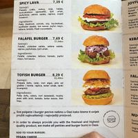 Burgers  at Oaza Joyful Kitchen in Zagreb