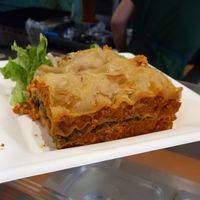 lasagna - dish of the day at Oaza Joyful Kitchen in Zagreb