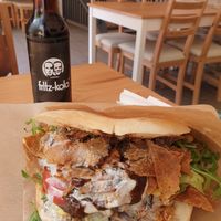 Doner Taschenbrot at Vegitat in Zurich