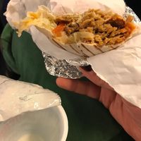 seitan doner wrap with ayran at Vegitat in Zurich