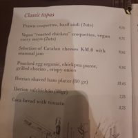  at Sensi Gourmet Tapas in Barcelona