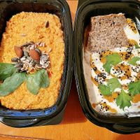 Indian Dahl and Quinoa Napolitana  at Eat Healthy in Belgrade