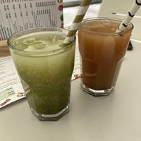 Watery “matcha latte” and “chai latte”. Awful taste  at Eat Healthy in Belgrade