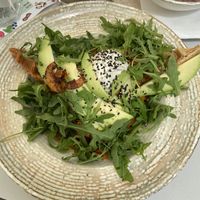 Savoury waffles. Looks waay better than it tasted, unfortunately   at Eat Healthy in Belgrade