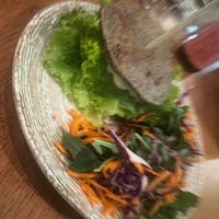 Vegan burger  at Eat Healthy in Belgrade