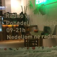 Open 9 to 9 Monday to Saturday  at Eat Healthy in Belgrade