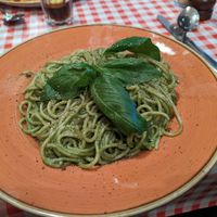 Pesto pasta at Casa Italia in Liverpool