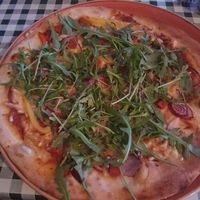 Vegan pizza picante (recommend) #Veganuary at Casa Italia in Liverpool