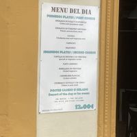 Special of the day  at San Marco in Arcos De La Frontera