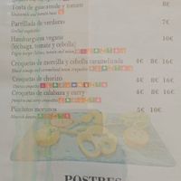 Carta vegana at San Marco in Arcos De La Frontera