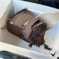 Raw chocolate tart   at Que Gusto in Tulsa