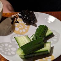 Cucumber at Renkon-Ya in Kyoto