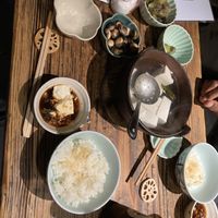 Small plates   at Renkon-Ya in Kyoto