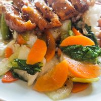 Veggies at Guang Zhu Lin 广竹林健康素 - Kaki Bukit in East Singapore