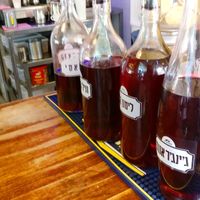 Hamalabiya
different Malabi sauces at Hamalabiya - Olei Zion in Tel Aviv