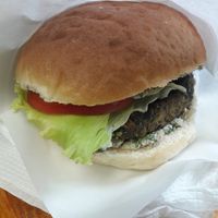 Burger at KIND in Sofia