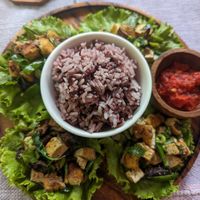 Laarb at Two Little Birds in Luang Prabang