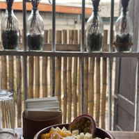 Tropical smoothie bowl  at Two Little Birds in Luang Prabang