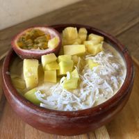 Tropical smoothie bowl  at Two Little Birds in Luang Prabang
