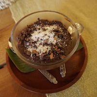 Avocado chicolate pudding  at Two Little Birds in Luang Prabang