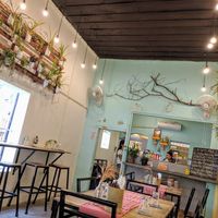 Beautiful interior at Two Little Birds in Luang Prabang