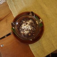 Avocado chocolate pudding at Two Little Birds in Luang Prabang